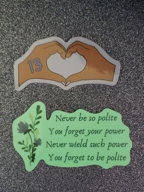 10/$10 Taylor Swift EVERMORE Glow In The Dark Sticker